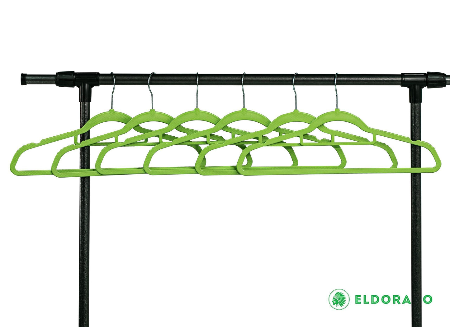 Non Slip Adult Hangers Multicolor for Everyday Use Value Packs Lime Green 50 Pcs
