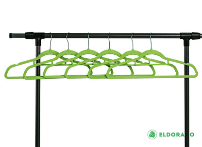 Non Slip Adult Hangers Multicolor for Everyday Use Value Packs Lime Green 50 Pcs