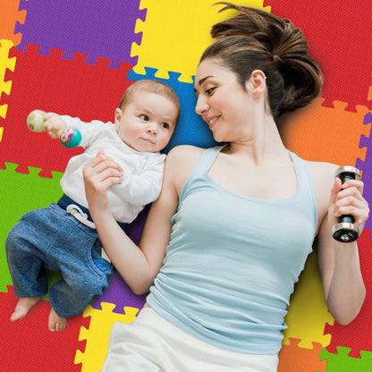 Non Toxic Play Mat for Kids Toddlers Children Infants Interlocking Foam Baby Mat